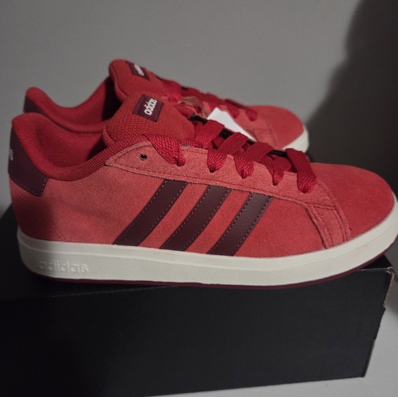 adidas Other - Adidas Scarlet Red Suede Sneakers